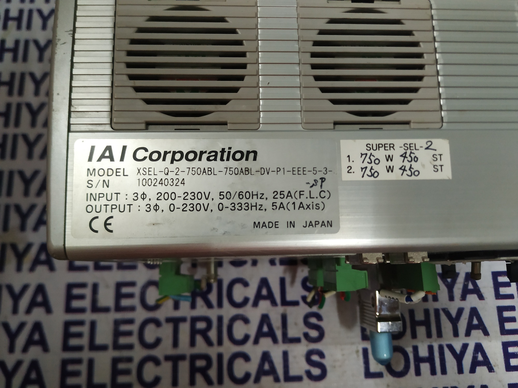 Iai X-sel Controller Xsel-q-2-750abl-750abl-dv-p1-eee-5-3 at Best