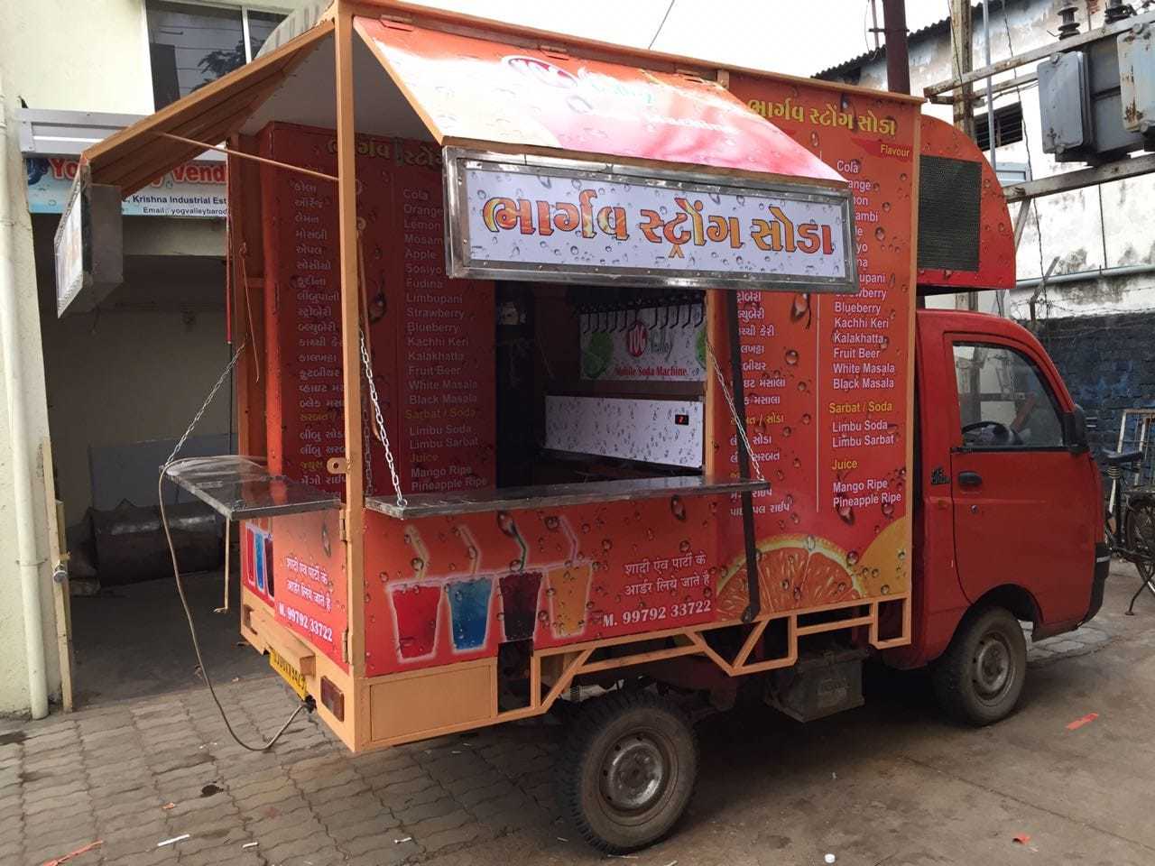 Mobile Soda Machine - Capacity: 225 Ltr/hr