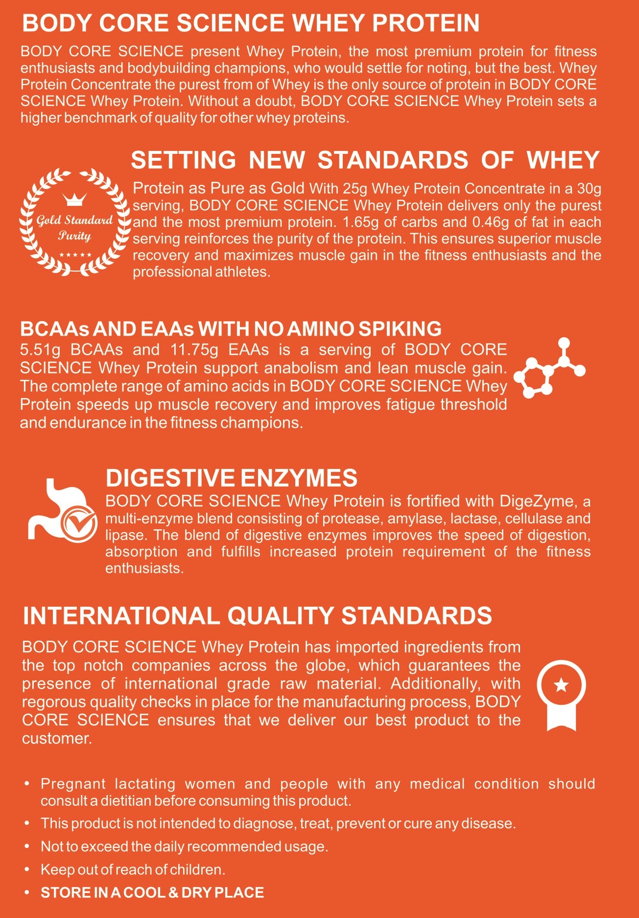 Strawberry Bcs High Whey Protein -1kg Dosage Form: Powder