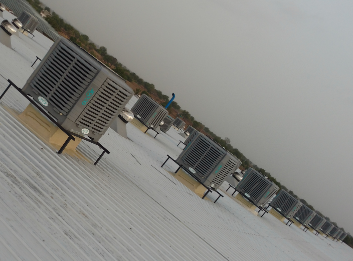 Evaporative Air Coolers - Dimension (L*w*h): 603*603*219 Millimeter (Mm)