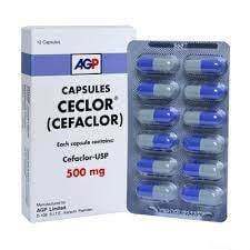 Cefaclor Capsules - 500 mg | Dosage As Directed by Doctor, Treats Bacterial Infections Effectively