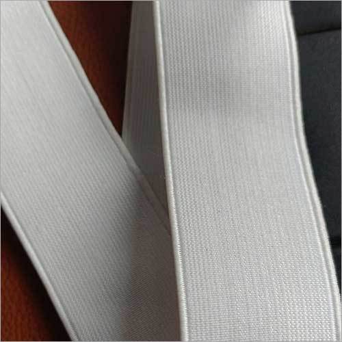 White Woven Elastic Tape