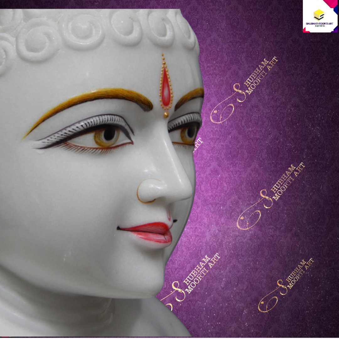 Marble Shambhava Jain Statue