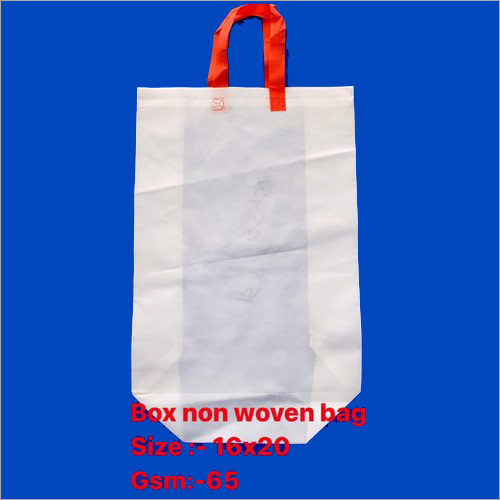 Plain 16 x 20 Inch Non Woven Box Bag