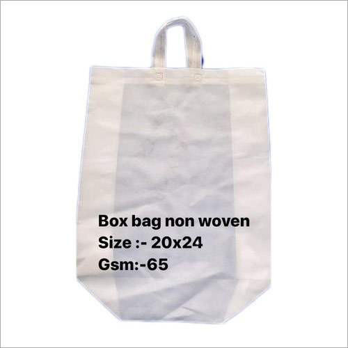 65 Gsm 20 x 24 Inch Non Woven Box Bag
