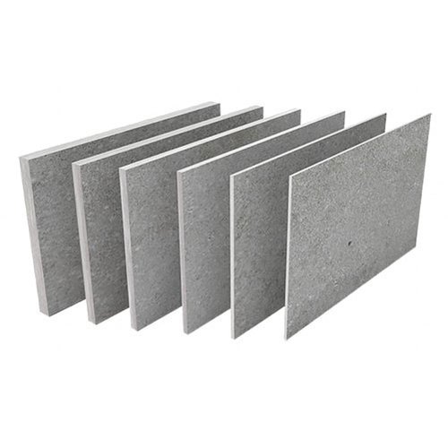 Fiber Cement Board - Fibre And Cement Material Various Sizes For Versatile Wall Partitioning Elevation And Interior Applications