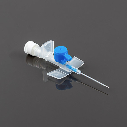 Intra Venous Cannula Intraflon - Kink Resistant FEP-PTFE, 3 Radio-Opaque Stripes, Luer Lock, Injection Port, Super Sharp Triple Facetted Bevel | Sterile Blister Pack with Tyvek Lid, Double Tapered Molded Tip, Transparent Flashback Chamber