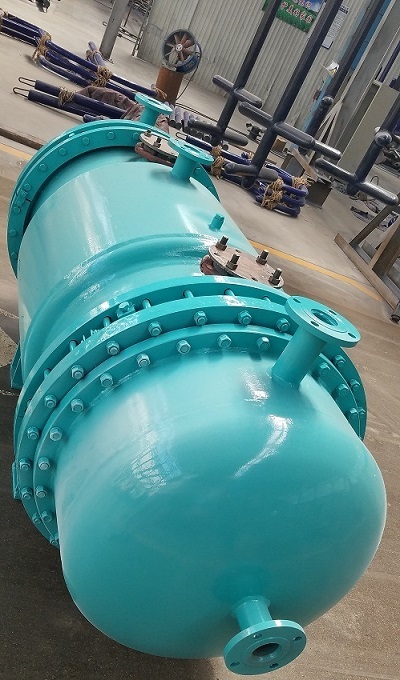 Glass Lined Shell Tube Type Condenser - Capacity: 2 To 50m2 Kg/hr