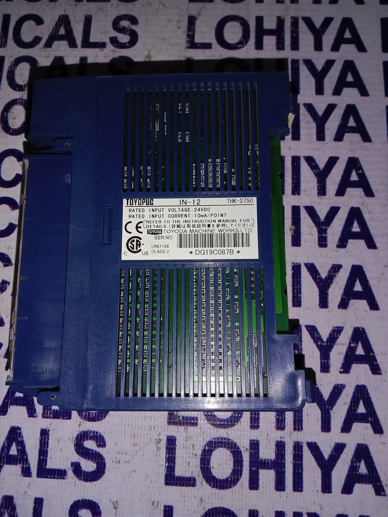 Toyopuc Input Module Thk-2750