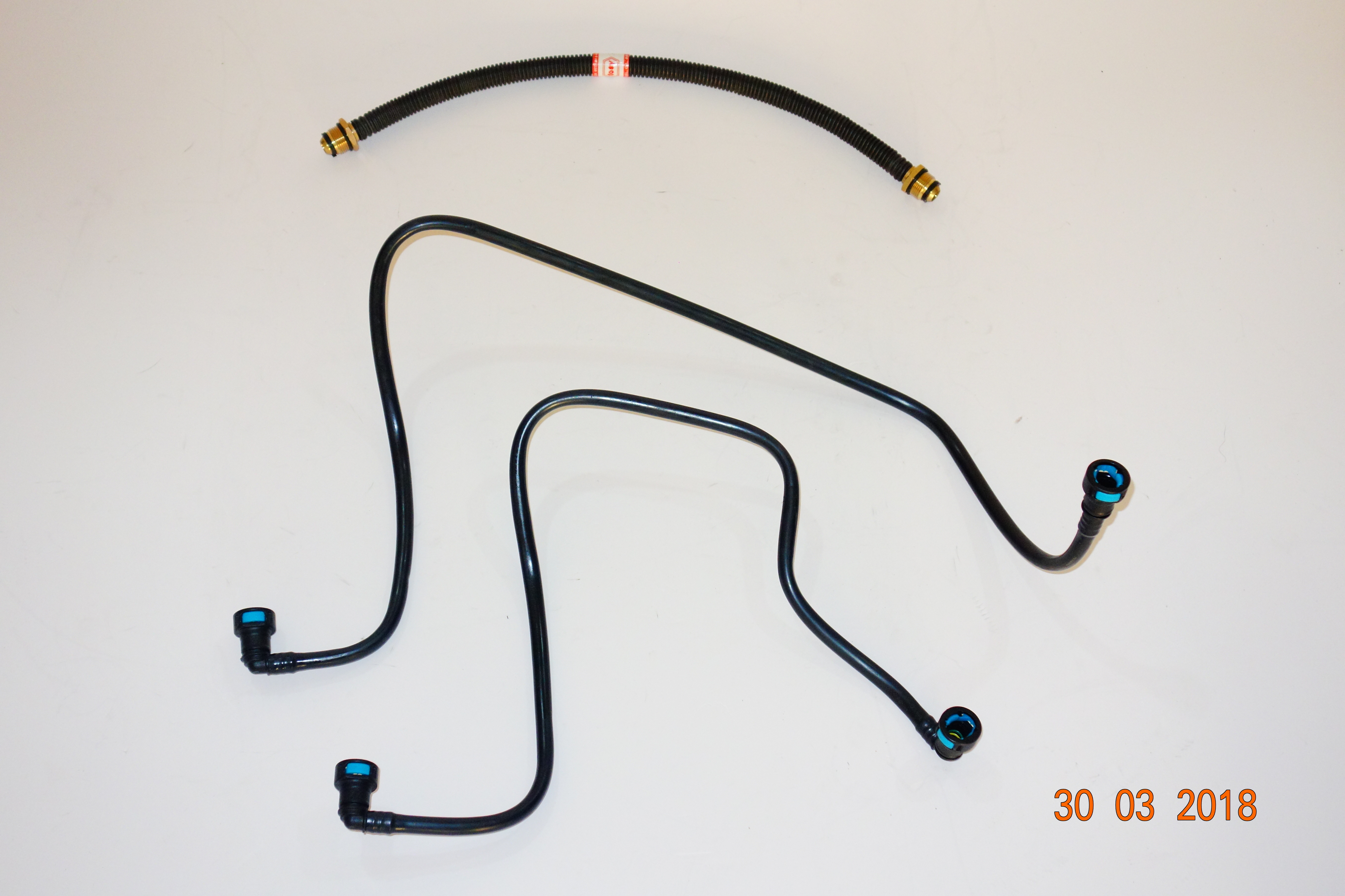 Nylon Tube Assemblies - Galvanized, 10-15 Inch Length | Black Color, No Warranty