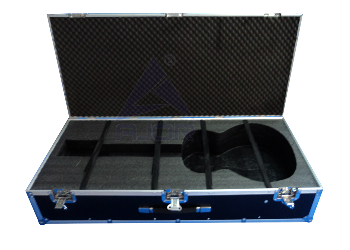 Black Guitar Flight Case