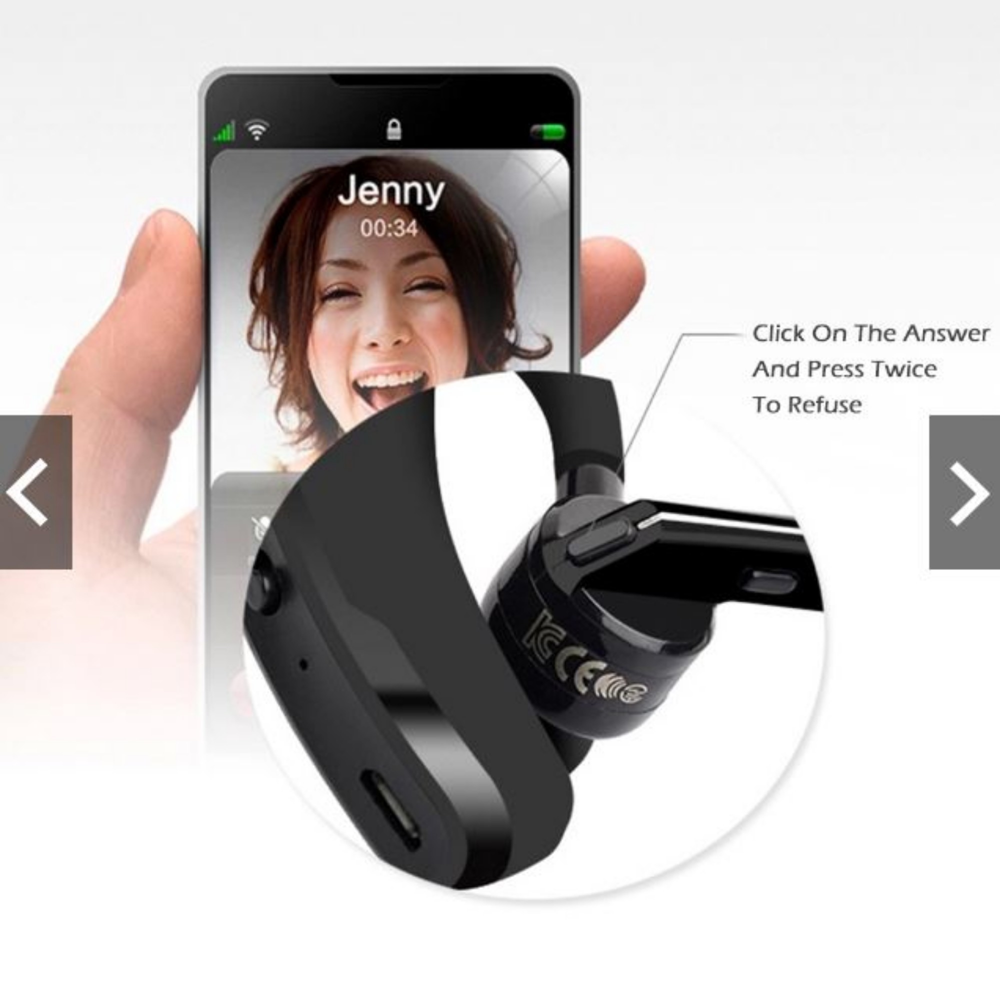 Voyager V8 Bluetooth Headset Bluetooth Version: 4.1