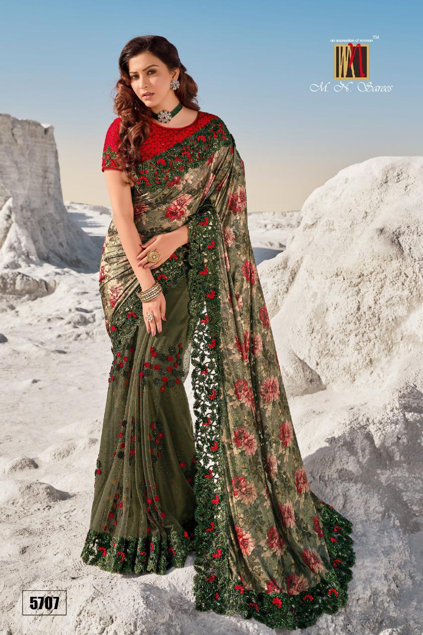 Designer Net Saree