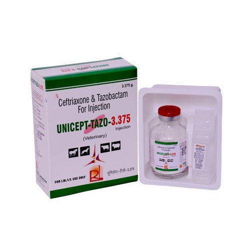इंजेक्शन के लिए सेफ्ट्रिएक्सोन और तज़ोबैक्टम
