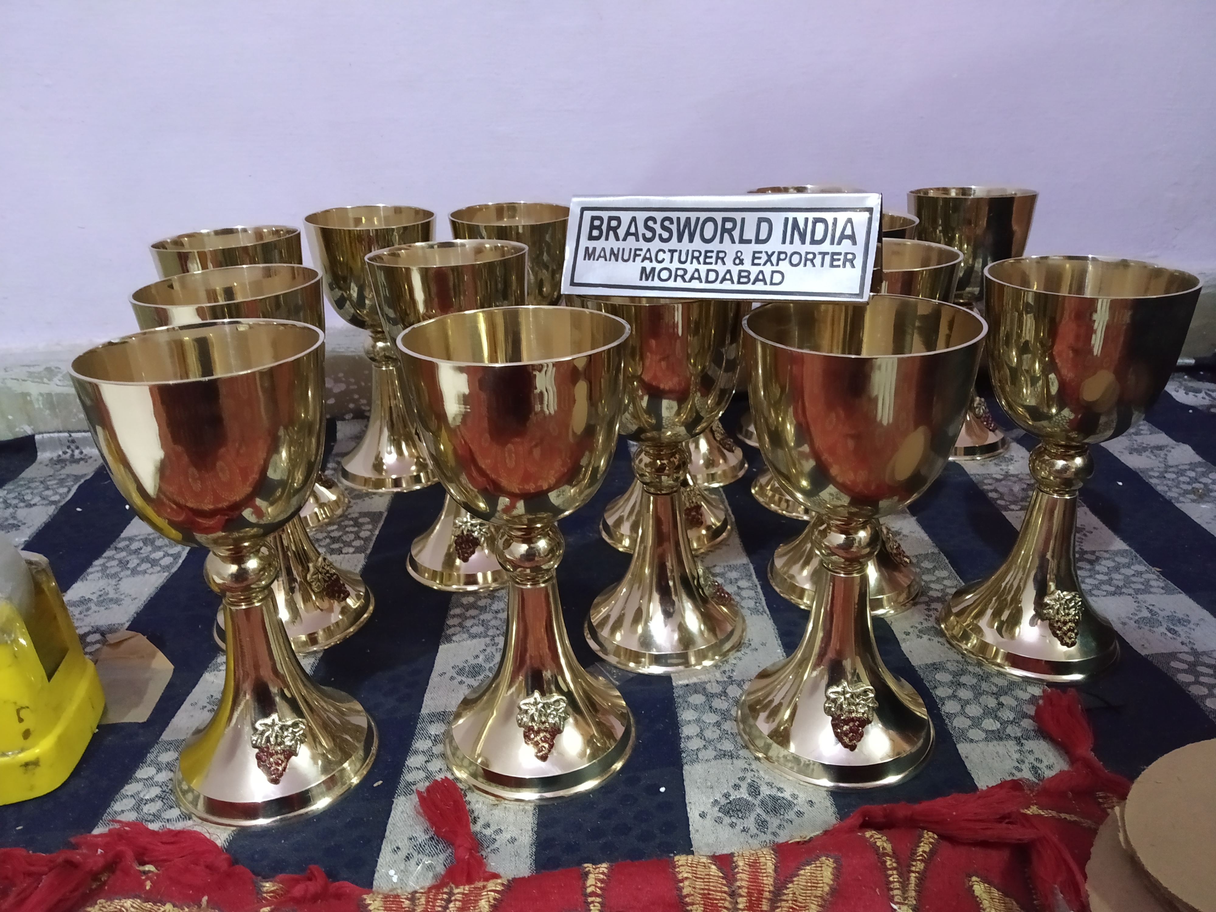 Brass All Modern Types Chalice And Paten Church Supplies