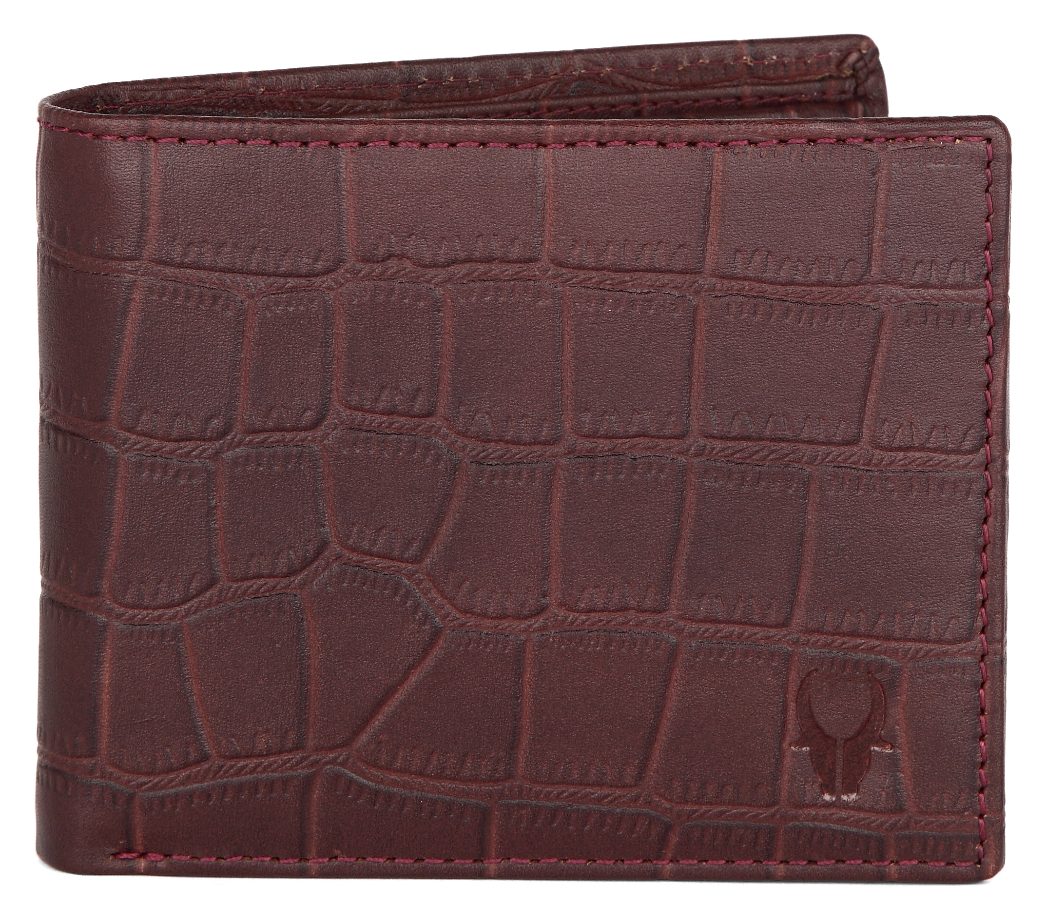 Maroon Rfid Protected Genuine High Quality Leather Wallet For Men