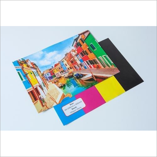 White C2s Gloss Art Card