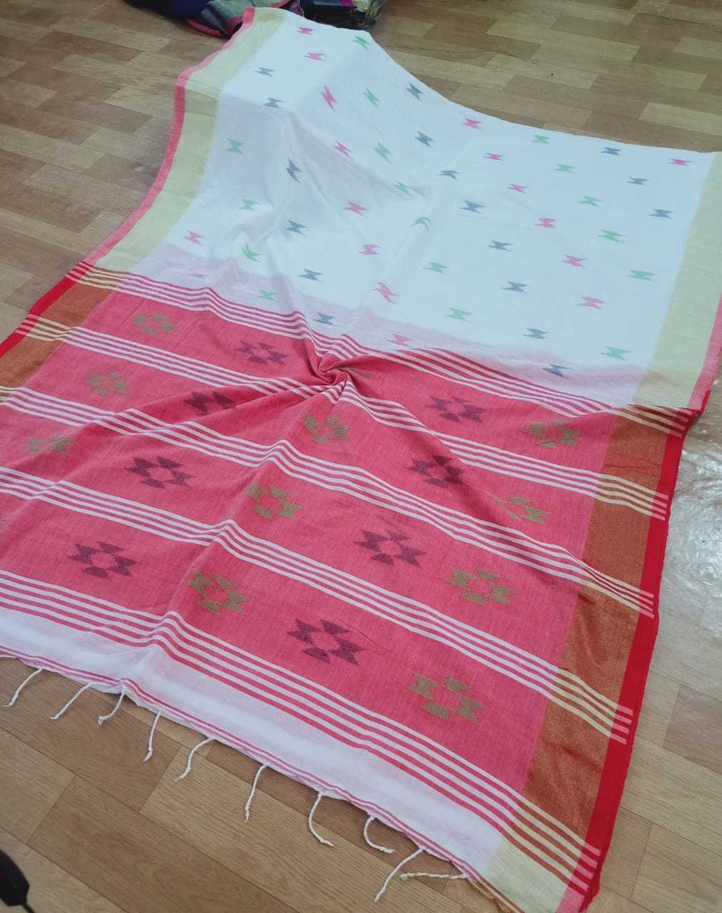 Cotton Silk Designer Saree - Lightweight Green Woven Fabric, Party Wear With Blouse Piece, Bangali Style For All Seasons