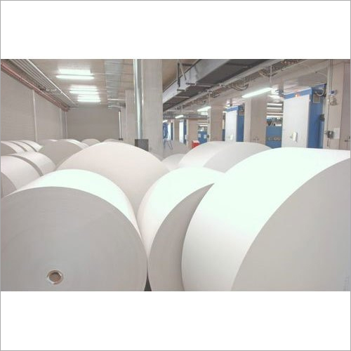 Coated Paper - One Side Coated, White Color With Refined Finish | Ideal For Label Printing, Gift Wrapping, And Business Cards