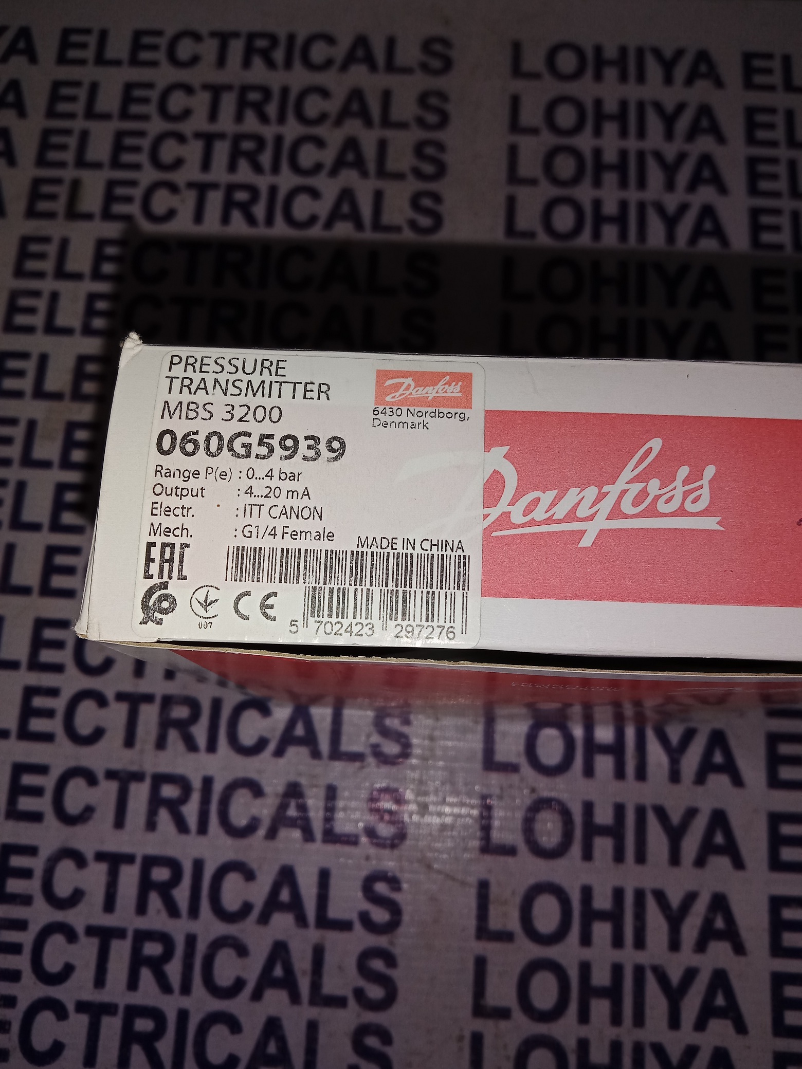 Danfoss Transmitter Mbs 3200