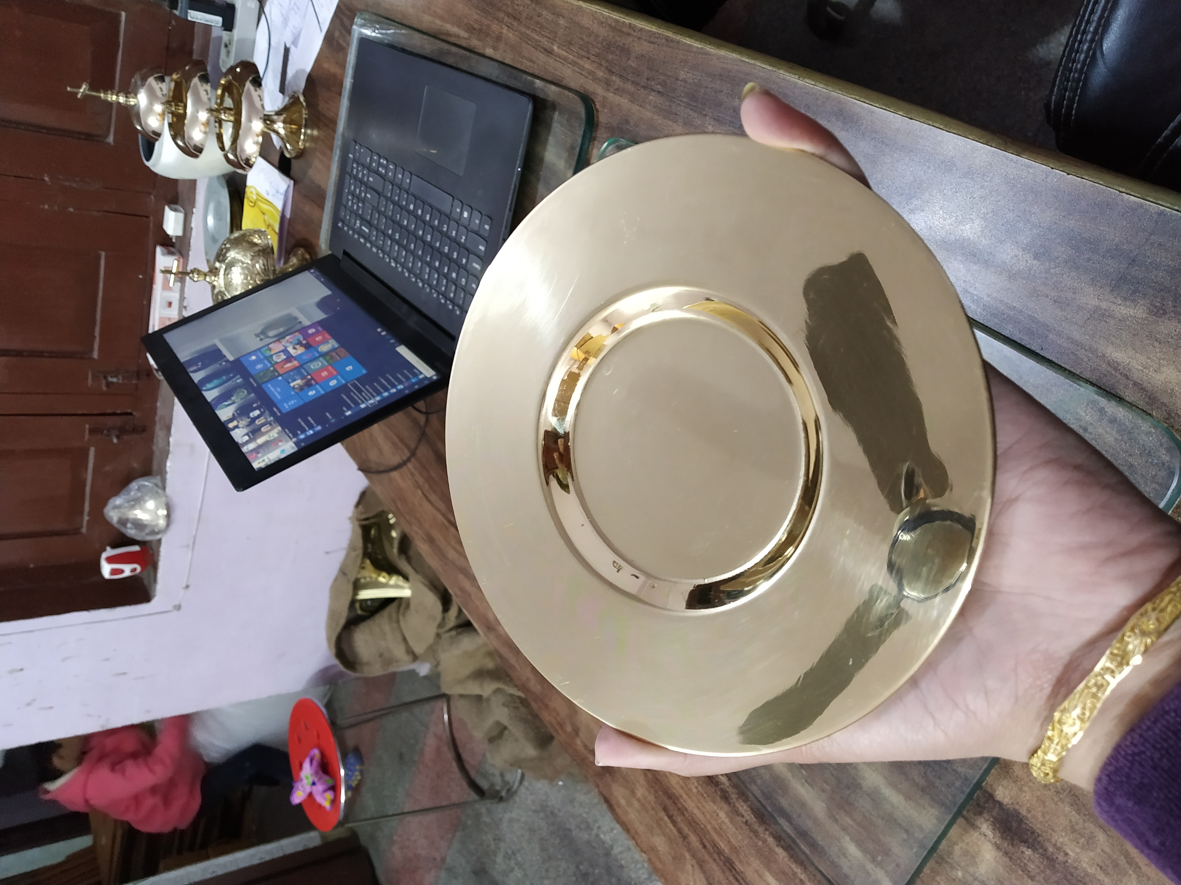 Brass Paten Church Supplies