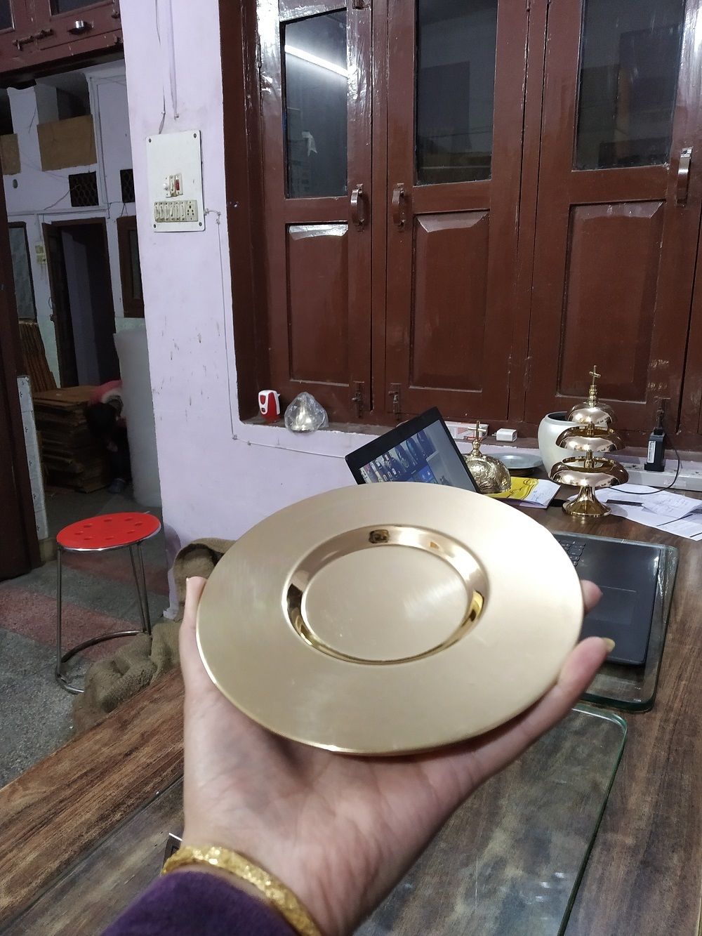 Brass Paten Church Supplies