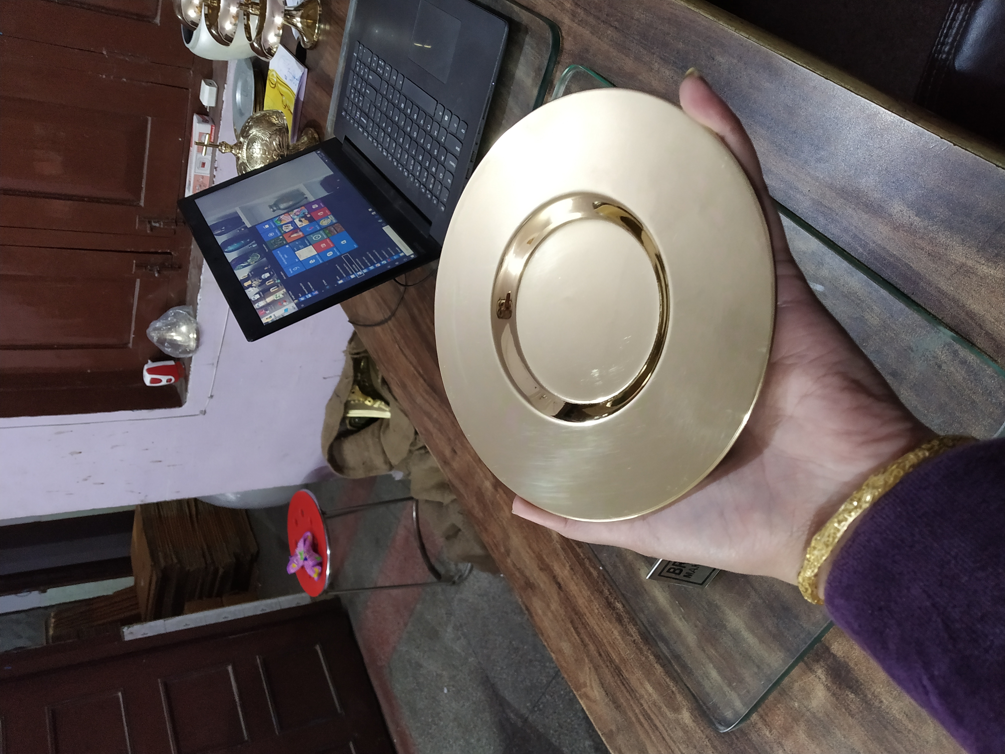 Brass Paten Church Supplies