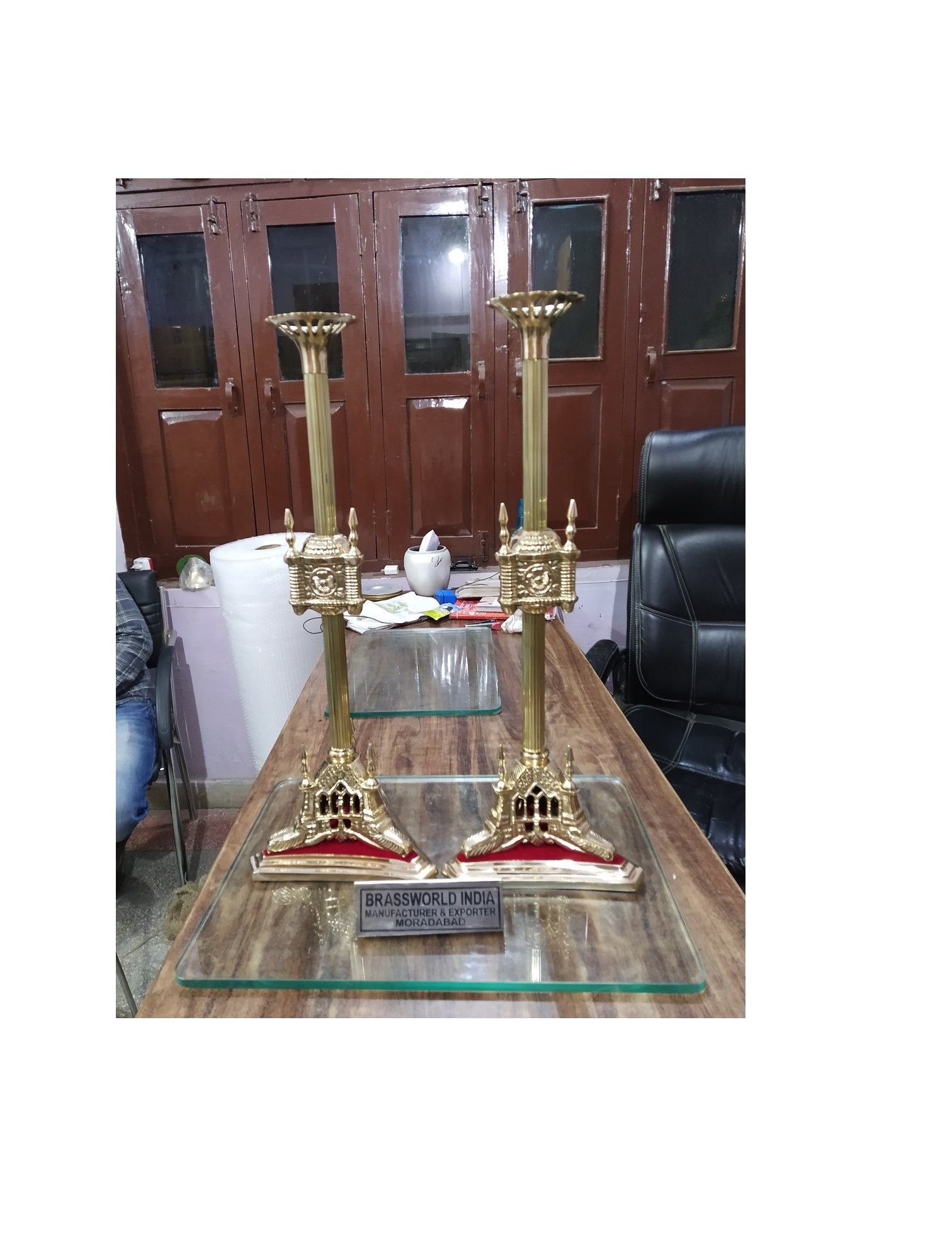 Brass Church Large Candle Holder Church Supplies