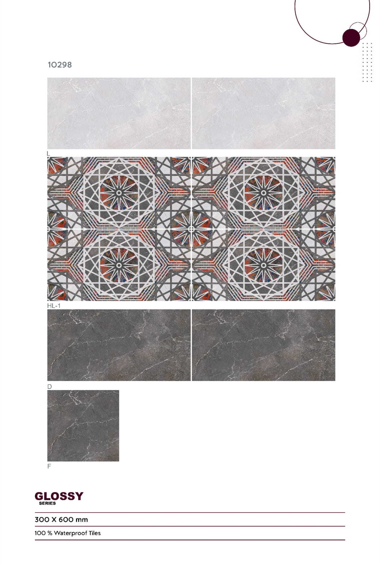 Digital Ceramic Wall Tiles - Color: Any Color