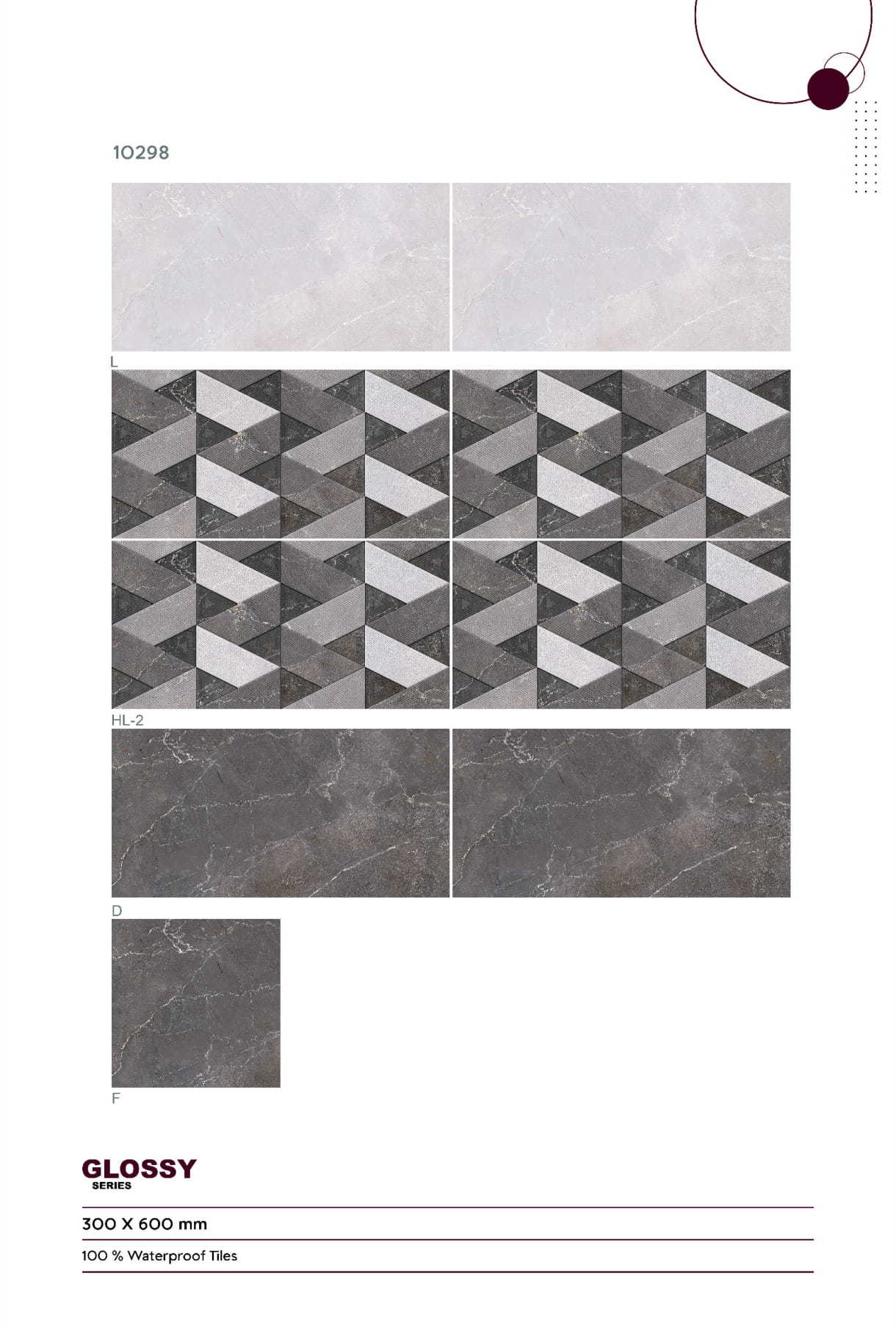 Digital Ceramic Wall Tiles - Color: Any Color