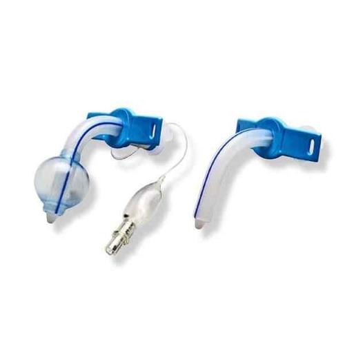 Tracheostomy Tube - Thermosensitive Material, 15 mm Rotatable Connector, Soft Flexible Flange, Radio Opaque Blue Line, Sterile Blister Packed