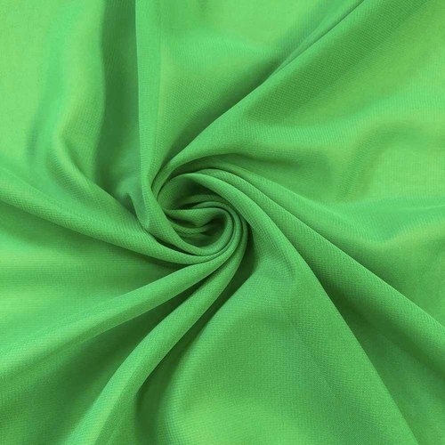 Georgette Fabric - 44 Inch Width, 80 Gsm Weight | Washable, Soft Draping Quality, Multi-color, Plain Pattern