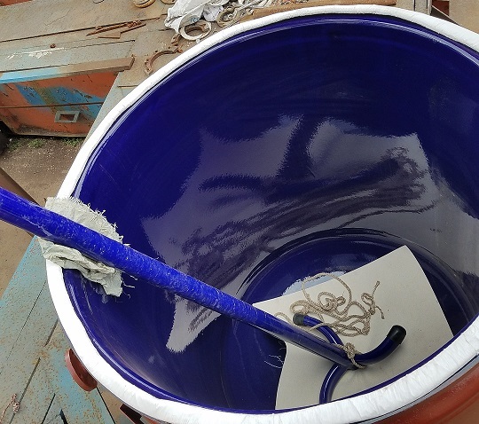 Glass-lined Reactor - Color: Blue