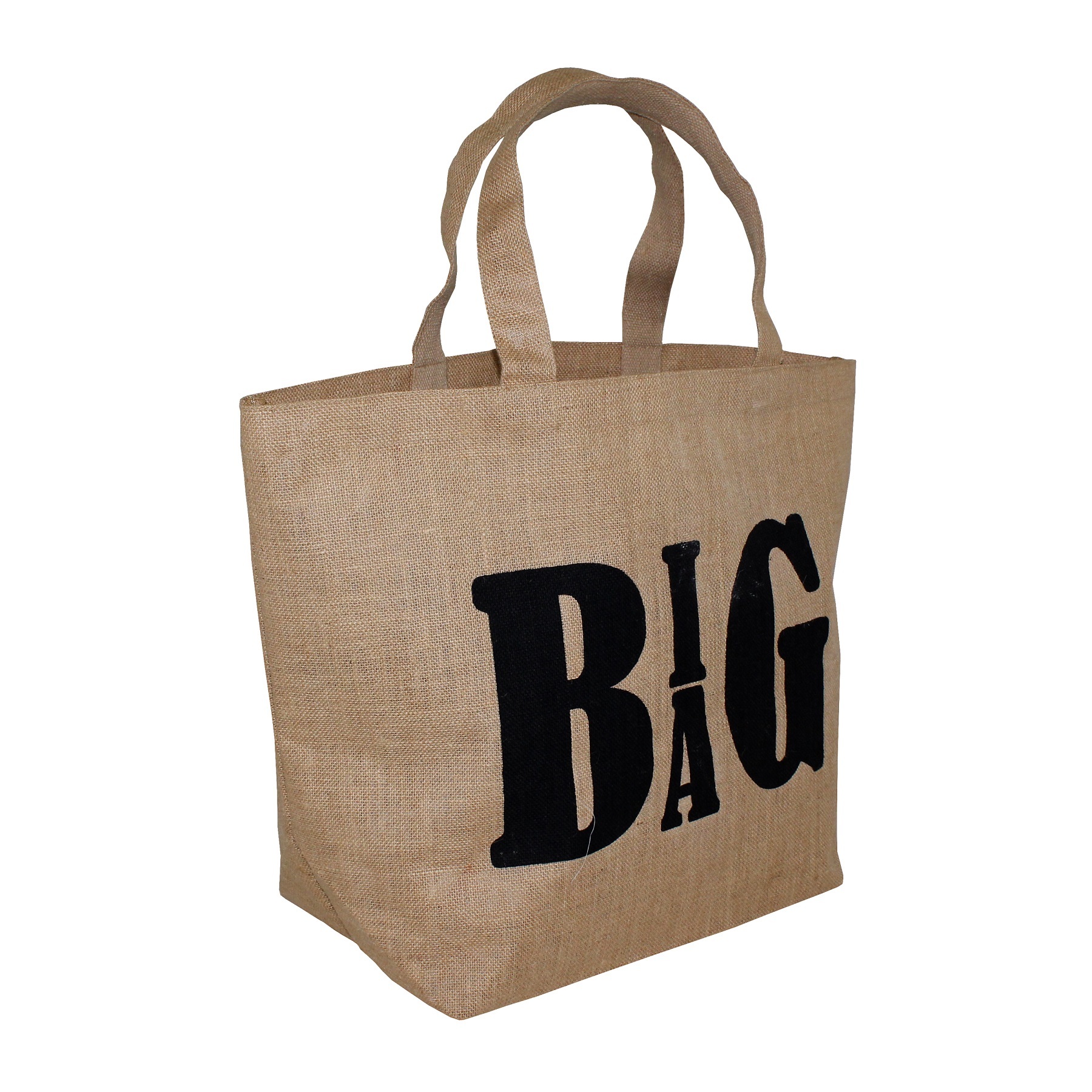 Re-useable Pp Laminated Jute Bag With Cotton Web Handle