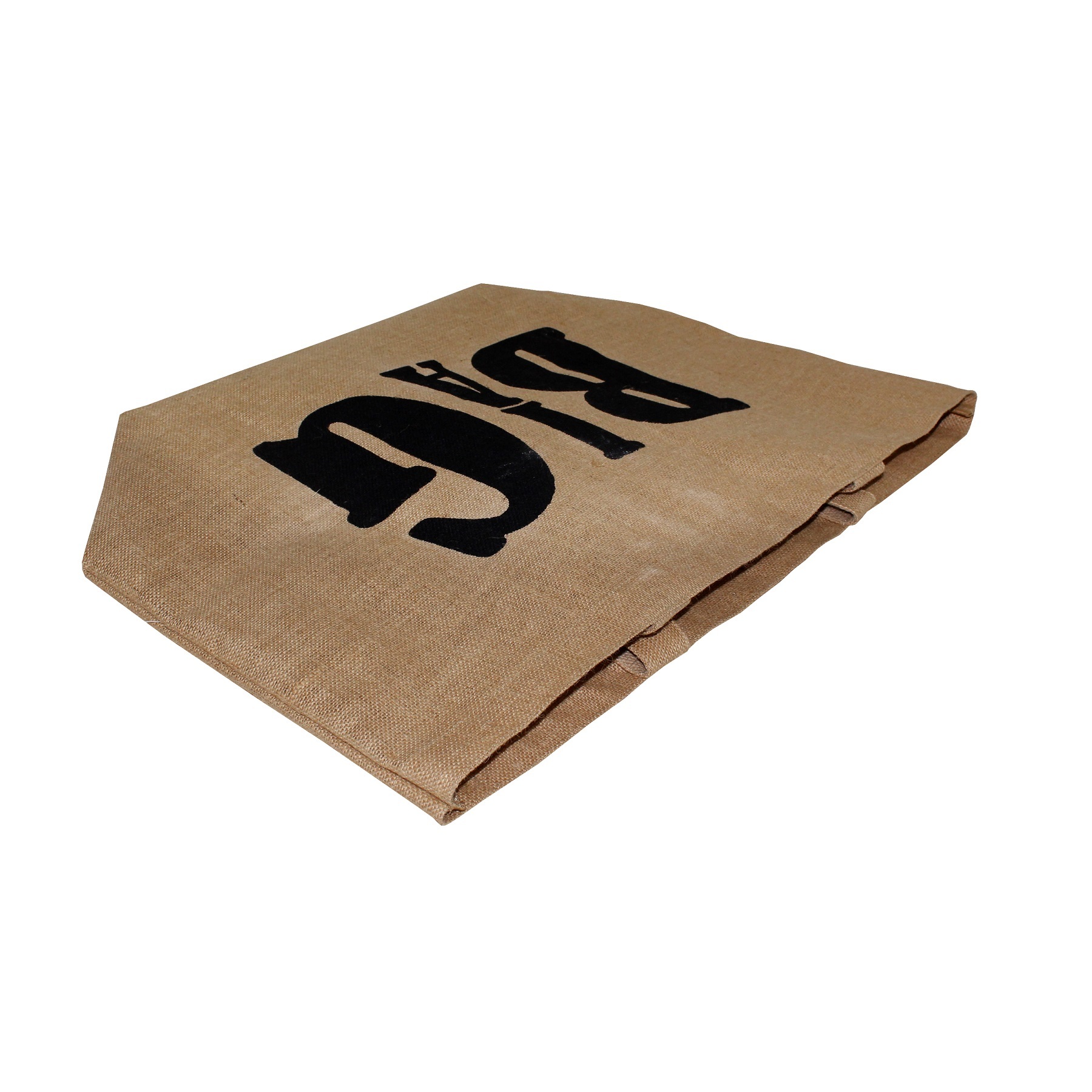 Re-useable Pp Laminated Jute Bag With Cotton Web Handle