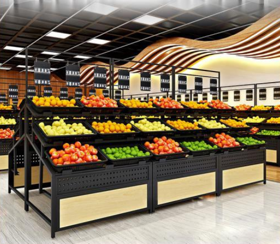 Grocery Fruit Shelf