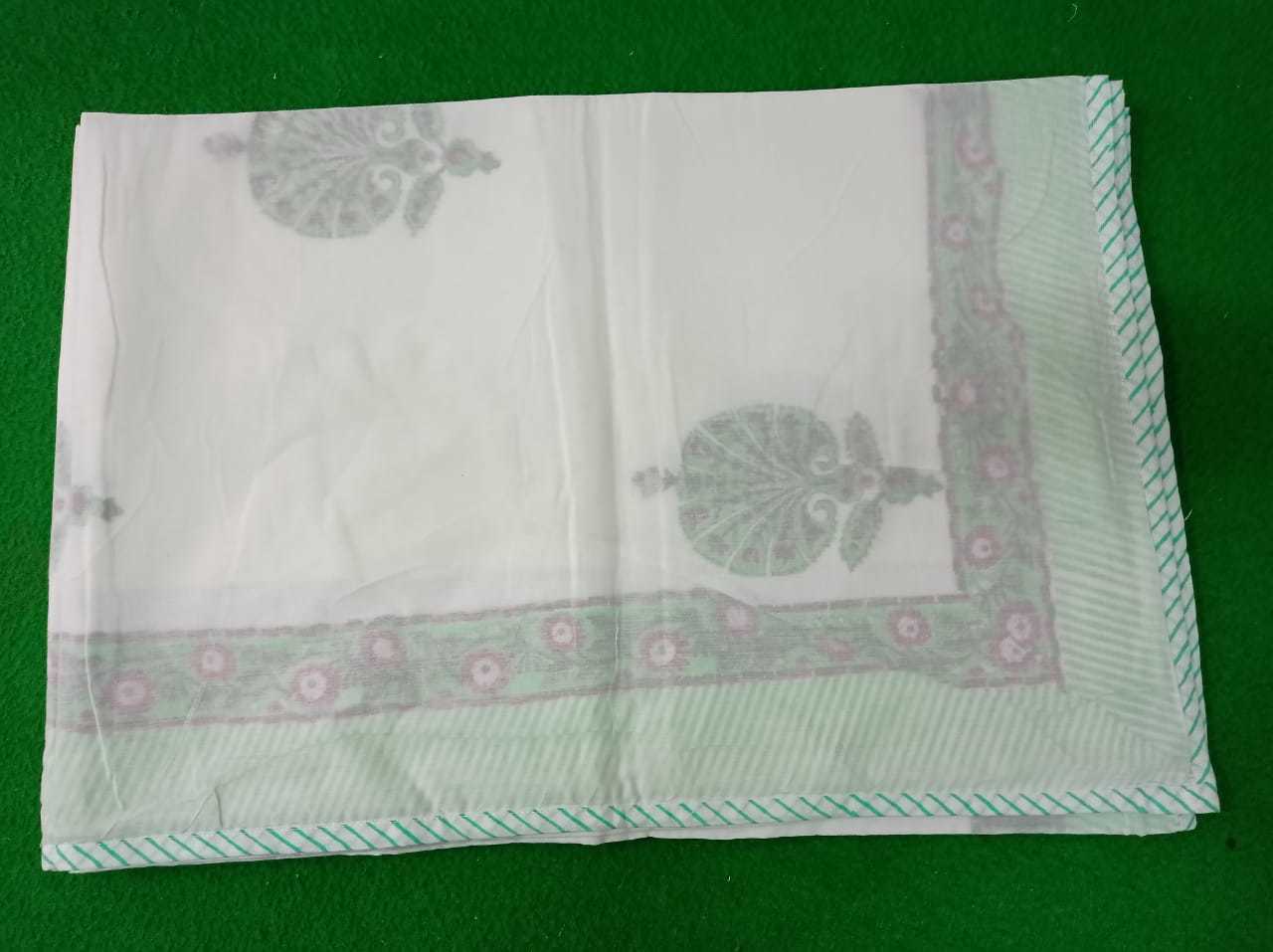 Handmade Block Printed Single Dohar Age Group: Adults