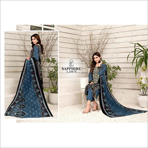 मारिया बी लॉन कलेक्शन सैफायर लॉन