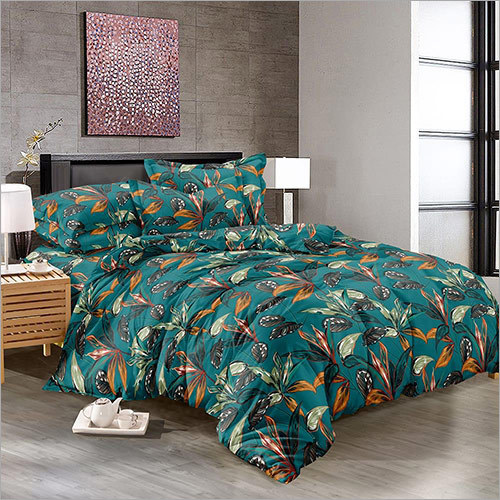 ग्लेज़ कॉटन बेडशीट किंग साइज़