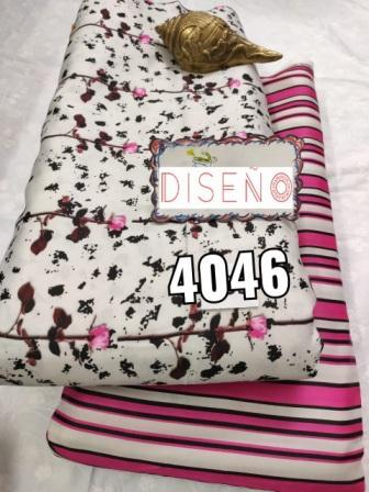 Swiss Cotton Digital Prints - 20 Meter Multicolour Digital Printed Polyester Fabric