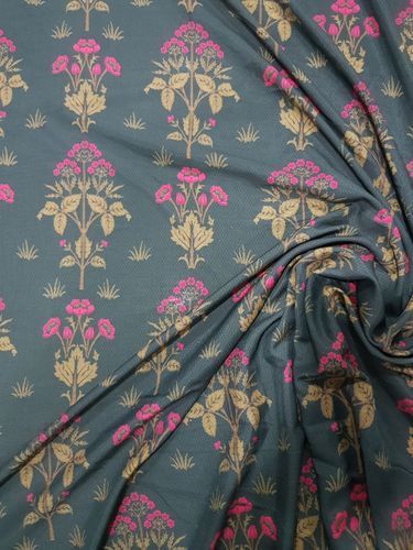 Swiss Cotton Digital Prints - 20 Meter Multicolour Digital Printed Polyester Fabric
