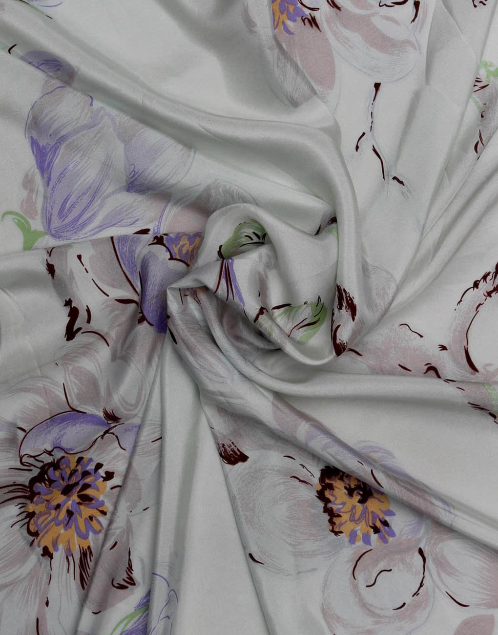 Poly Rayon Print Fabric - Width 44 Inches