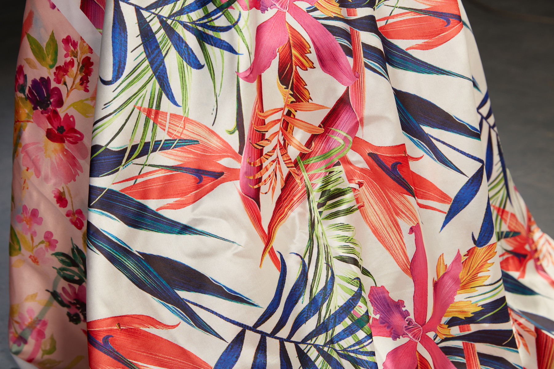 Washable Silk Crap Digital Prints