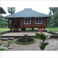 एंटीक इको फ्रेंडली बैम्बू हट