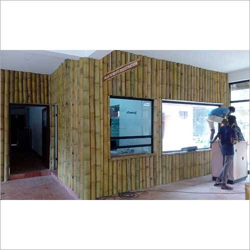 Modular Natural Bamboo Hut - Bamboo Material, Antique Style | Lightweight, Fine Finishing, Elegant Look, Easy To Clean And Maintain