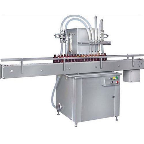 Stainless Steel 4 Head Automatic Liquid Filling Machine