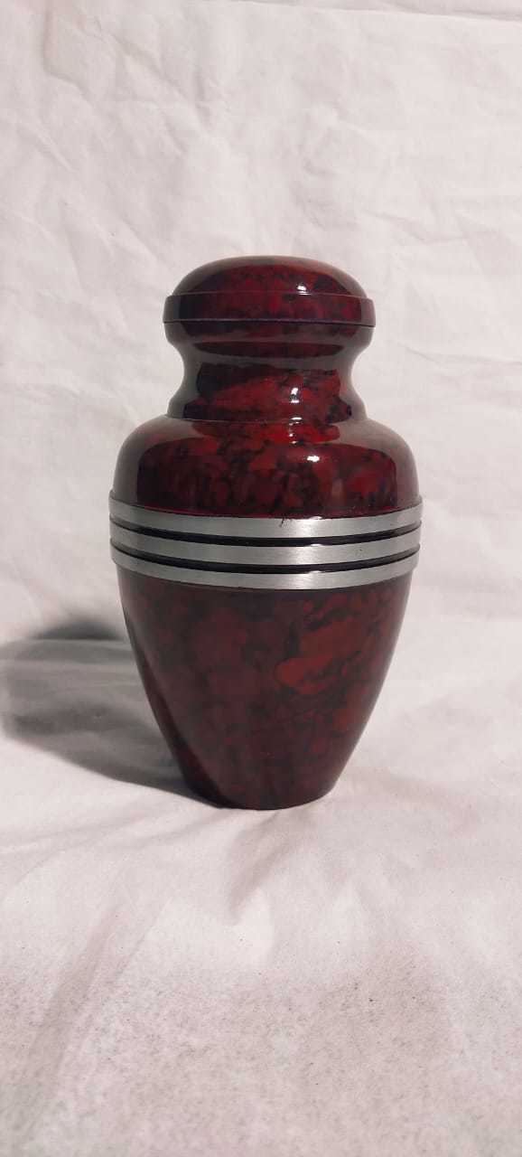 Aluminium Unicorn Green Keepsake Urn Funeral Supplies