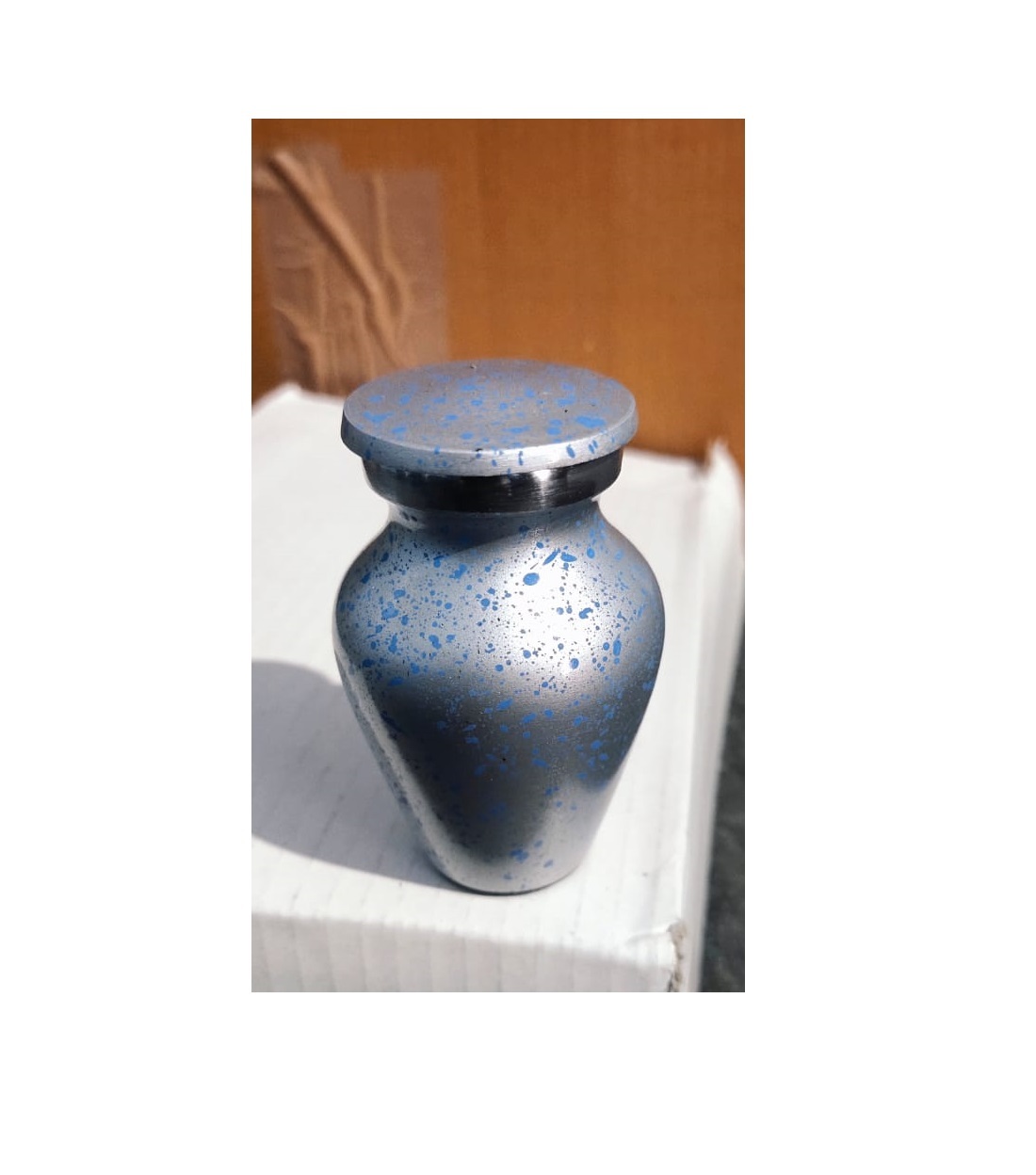 Aluminium Unicorn Green Keepsake Urn Funeral Supplies