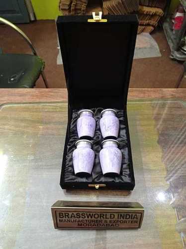 एल्युमिनियम ब्लू टेक्सचर कीपसेक अर्न