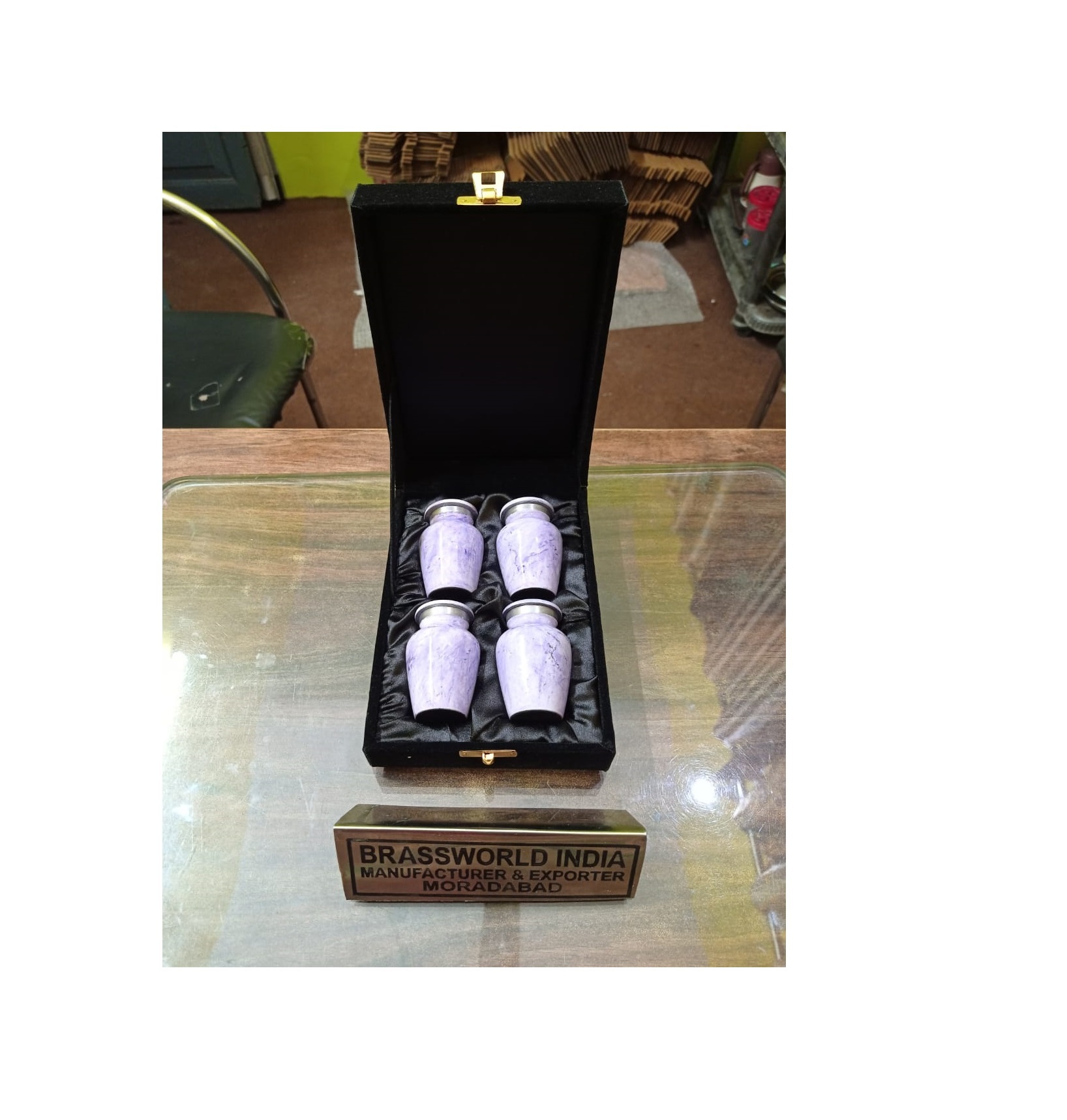 Aluminium Pink Colour Keepsake By Brassworld India